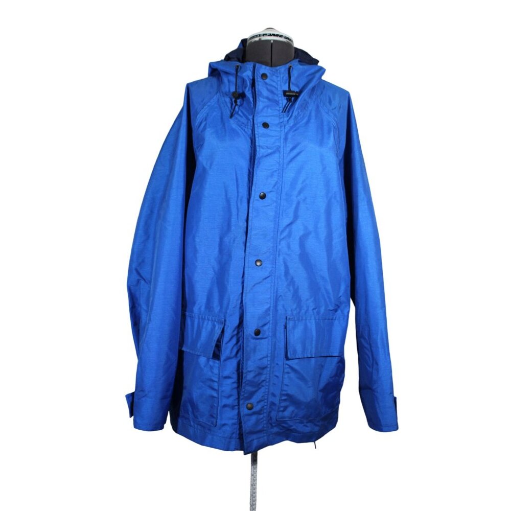Golden Bear men's vintage hooded Gore-Tex zip front windbreaker rain jacket L‎